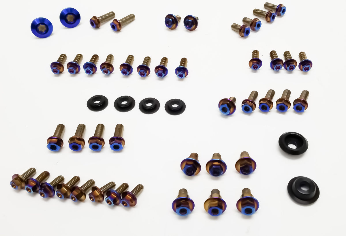 KTM Titanium Body Bolt Kit