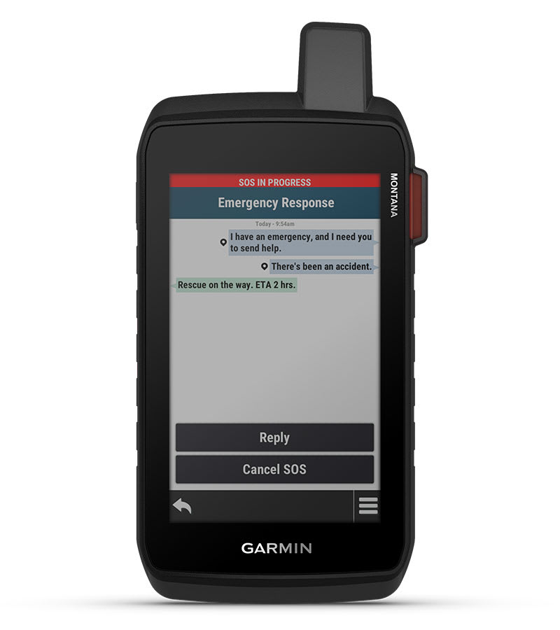 Garmin Montana 760i – Rugged GPS Touchscreen Navigator with inReach Technology and 8-megapixel Camera – 010-02964-10
