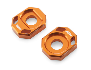 KTM Chain Tension Adjuster Kit – Orange – 9631098304404A
