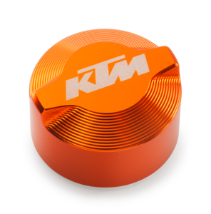 KTM Coolant Compensating Tank Cover – Orange – 9633590304404A