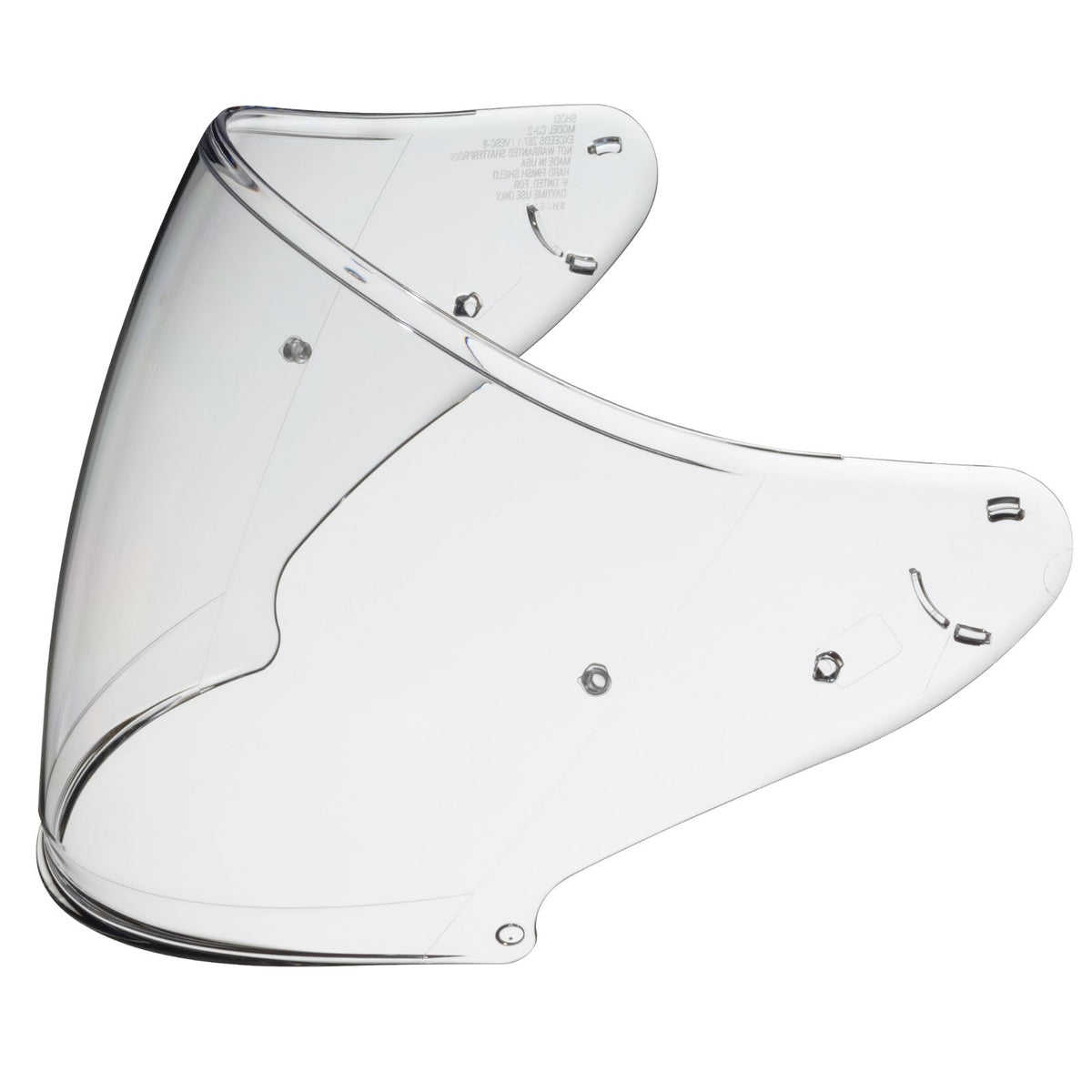 SHOEI CJ-2 Pinlock® Ready Face Shield - SKU: 0230-9100-00