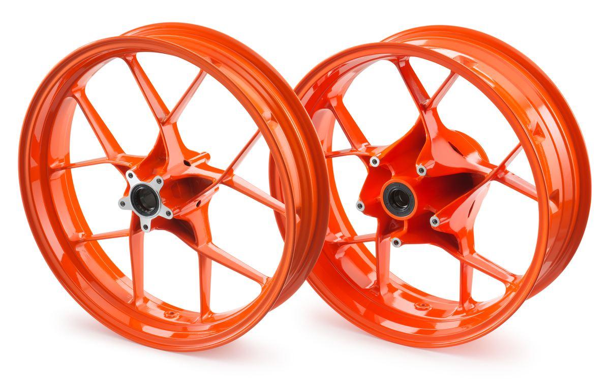 KTM Wheel Set – Electronic Orange – view 2 (00010000350)