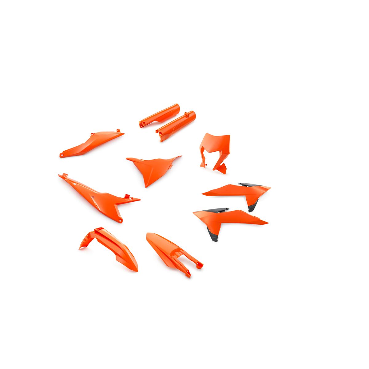 KTM Plastic Parts Kit – Electronic Orange (00010000455K)