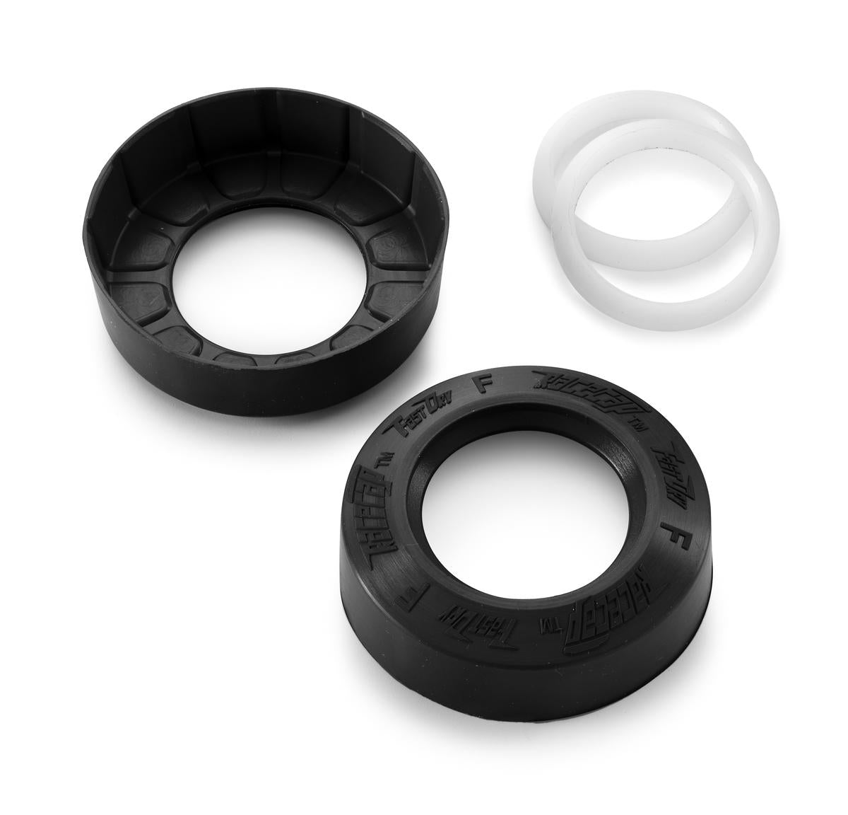 KTM Wheel Bearing Protection Cap Kit – Black – view 2 (79609915000C1)