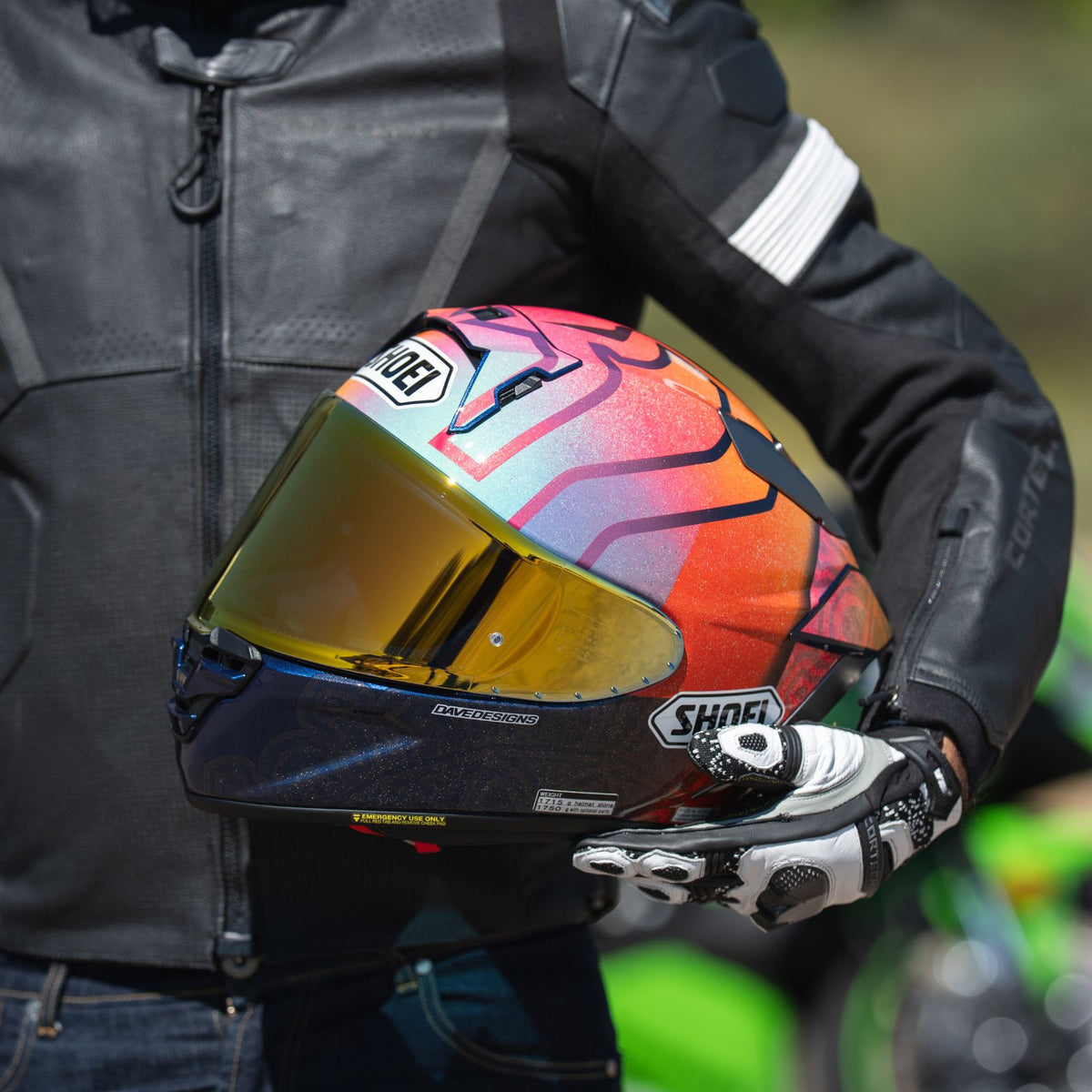 SHOEI X-Fifteen Marquez Holi