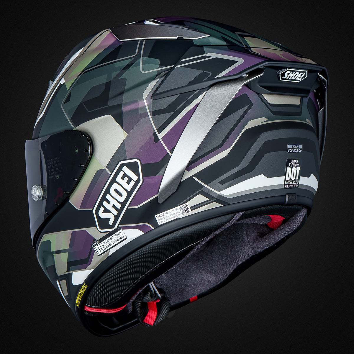 SHOEI X-Fifteen Valion