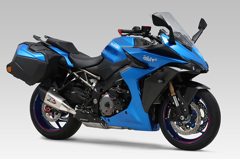 Yoshimura R-11SQ Slip-On Exhaust for Suzuki GSX-S1000GT – product view (110-19E-L13G0)