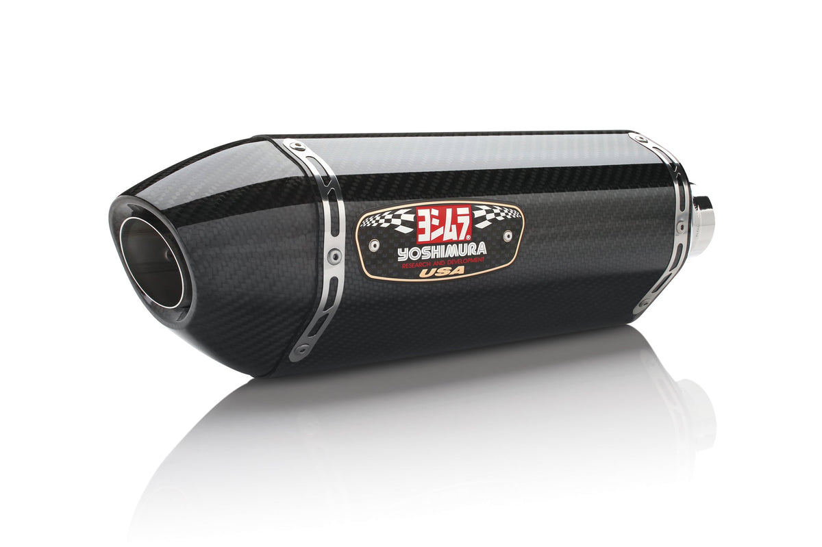 Yoshimura R-77 Carbon Slip-On Exhaust for Kawasaki ZX-14-R (1414020220)