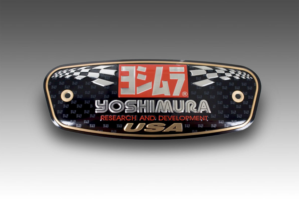 Yoshimura MUFFLER NAME BADGE R77 (R77-NB001)