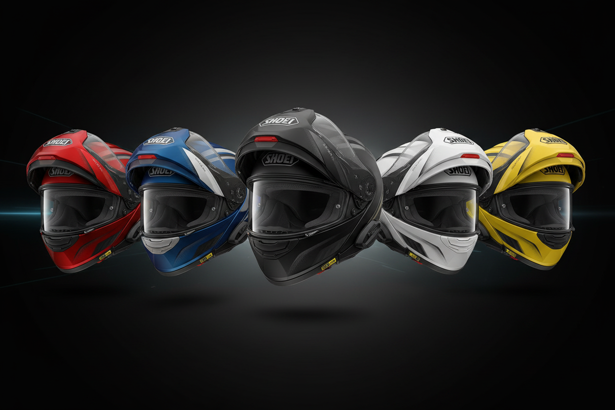 SHOEI MODULAR MOTORCYCLE HELMETS