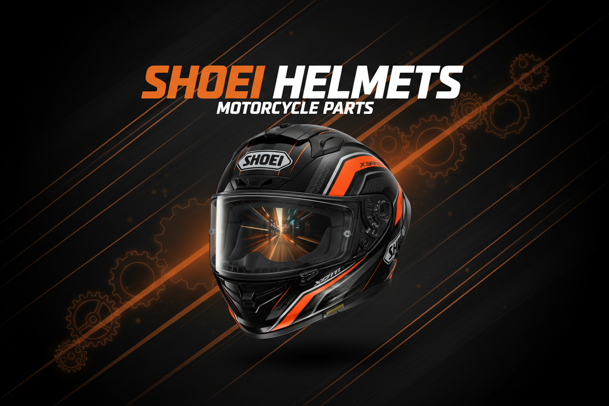 SHOEI MOTORCYCLE HELMET PARTS