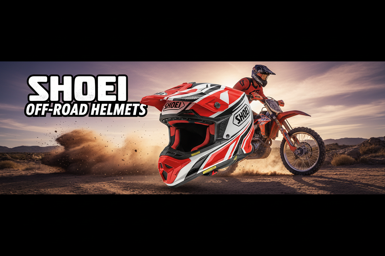 SHOEI OFF ROAD MOTORCYCLE HELMETS
