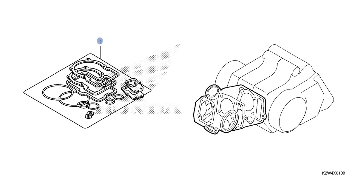 Honda OEM part 06111-K2W-D10