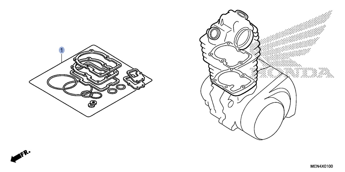 Honda OEM part 06111-MEN-A30