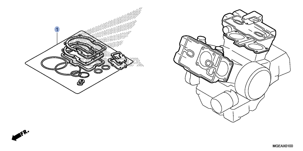 Honda OEM part 06111-MGE-700