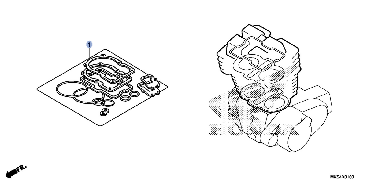 Honda OEM part 06111-MKS-E00