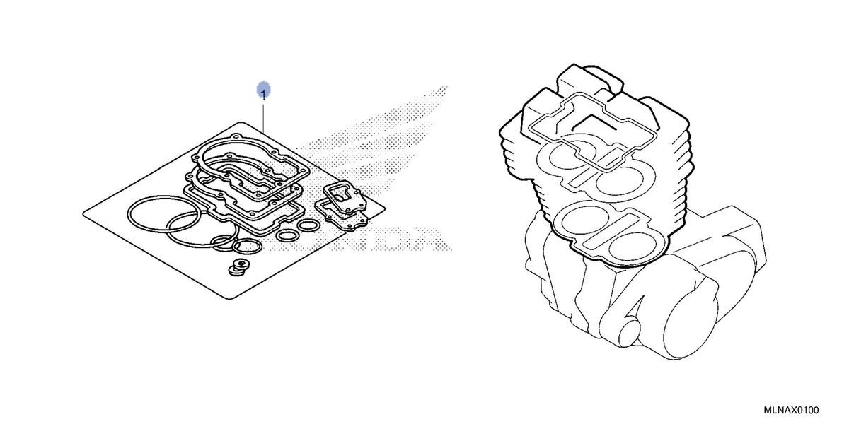 Honda OEM part 06111-MLN-E00