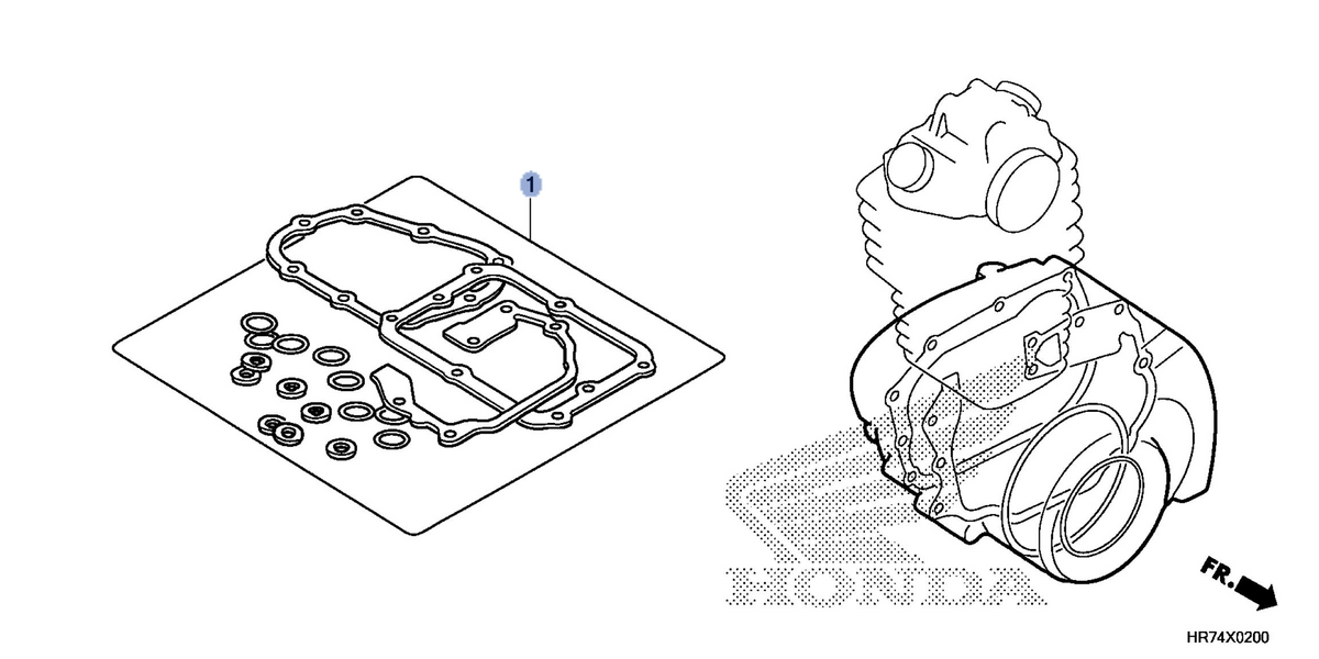 Honda OEM part 06112-HR7-A80