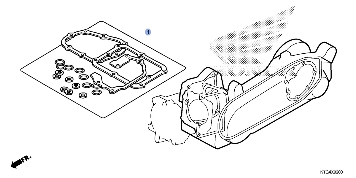 Honda OEM part 06112-KTF-641