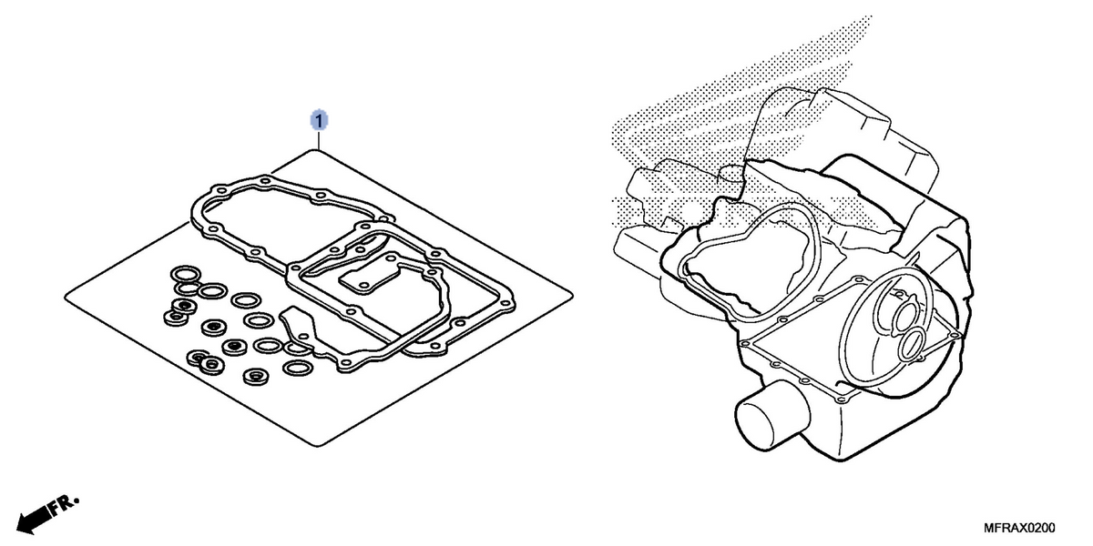 Honda OEM part 06112-MFY-A00