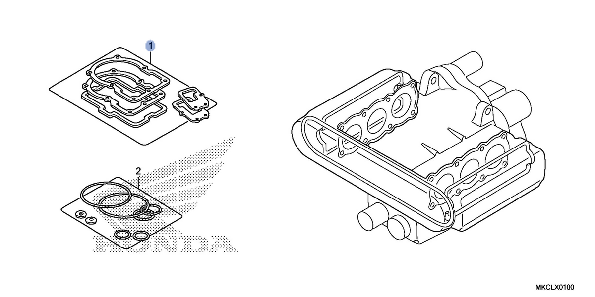 Honda OEM part 06113-MKC-A00