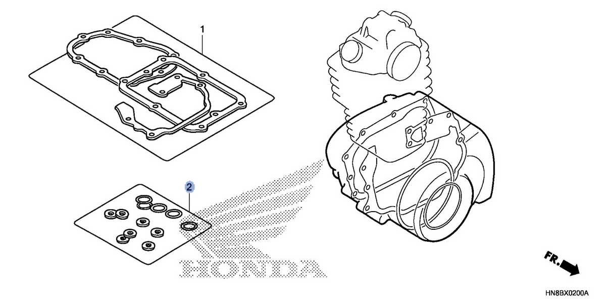 Honda OEM part 06116-HN8-A60