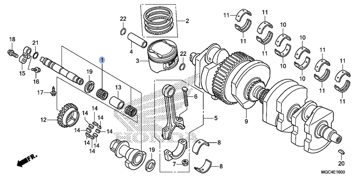 Honda OEM part 06130-MGC-305