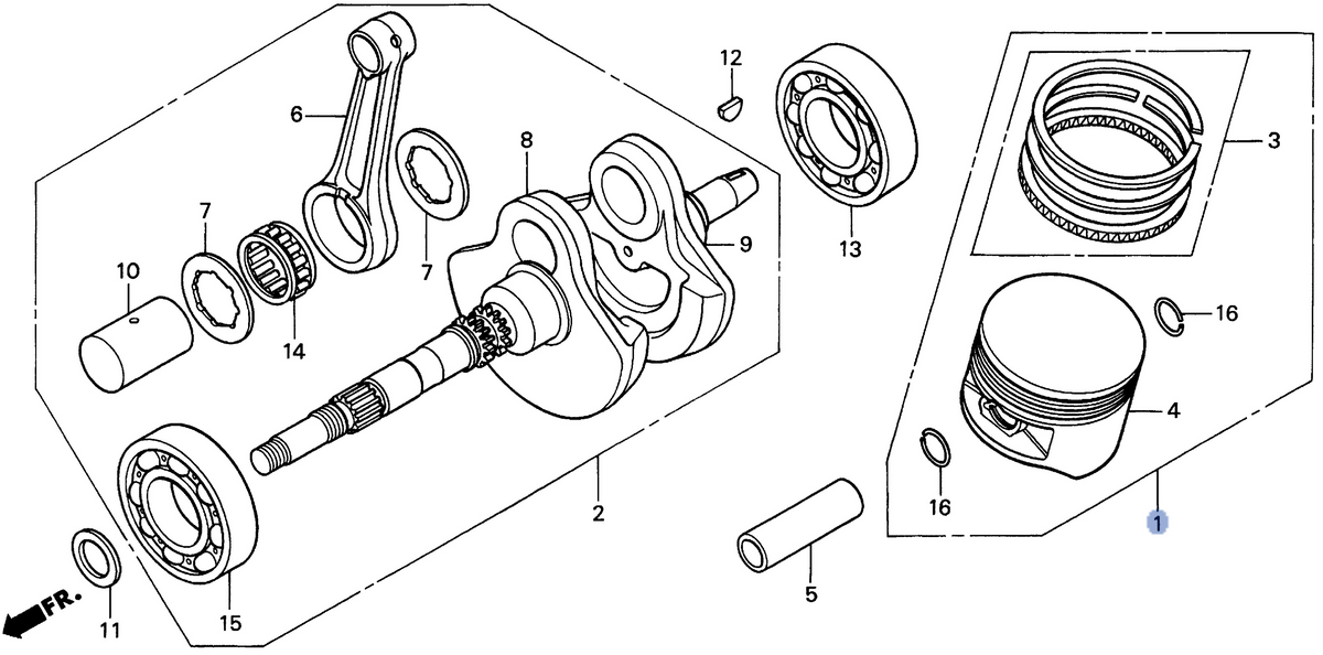 Honda OEM part 06132-HM8-000