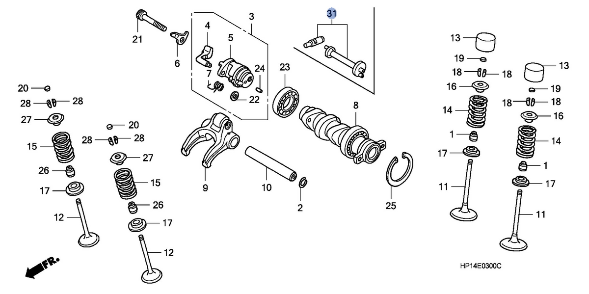 Honda OEM part 06140-HP1-305