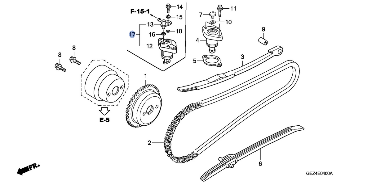 Honda OEM part 06145-GEZ-305