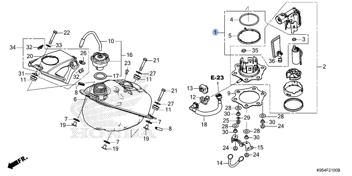 Honda OEM part 06160-MKE-A00