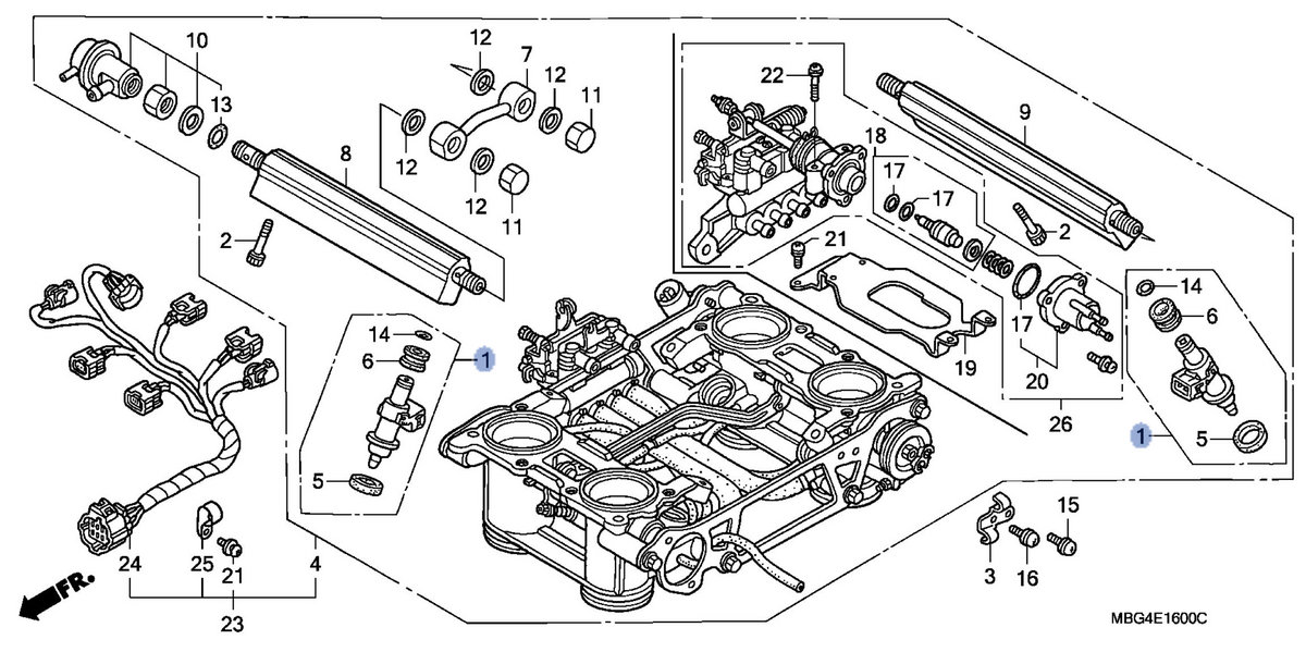 Honda OEM part 06164-PCA-000