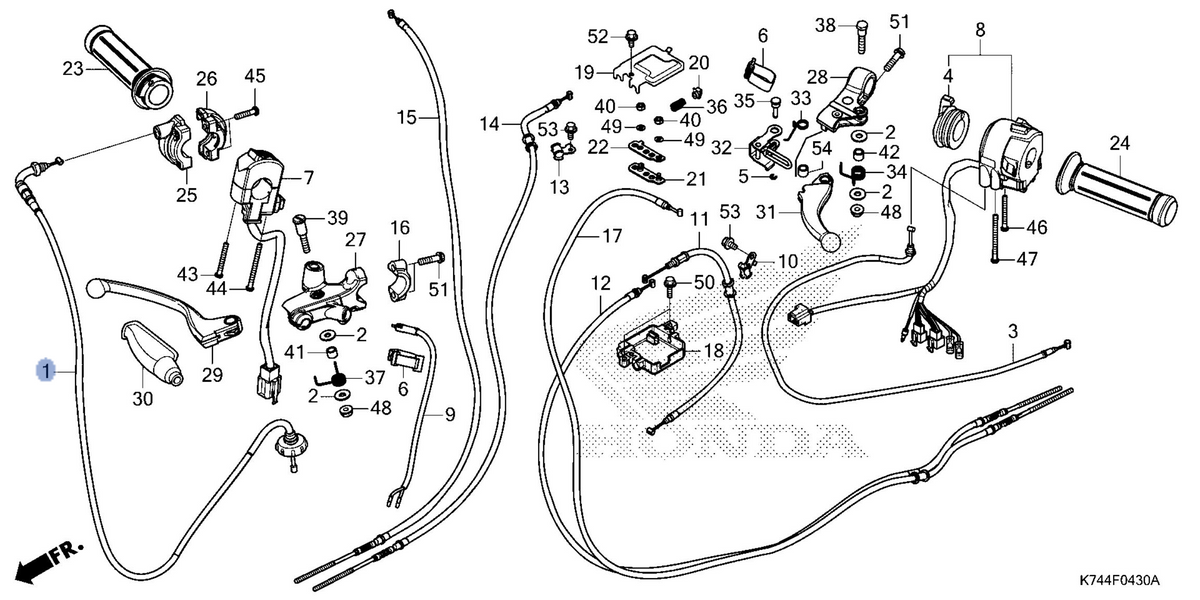Honda OEM part 06179-K74-A00