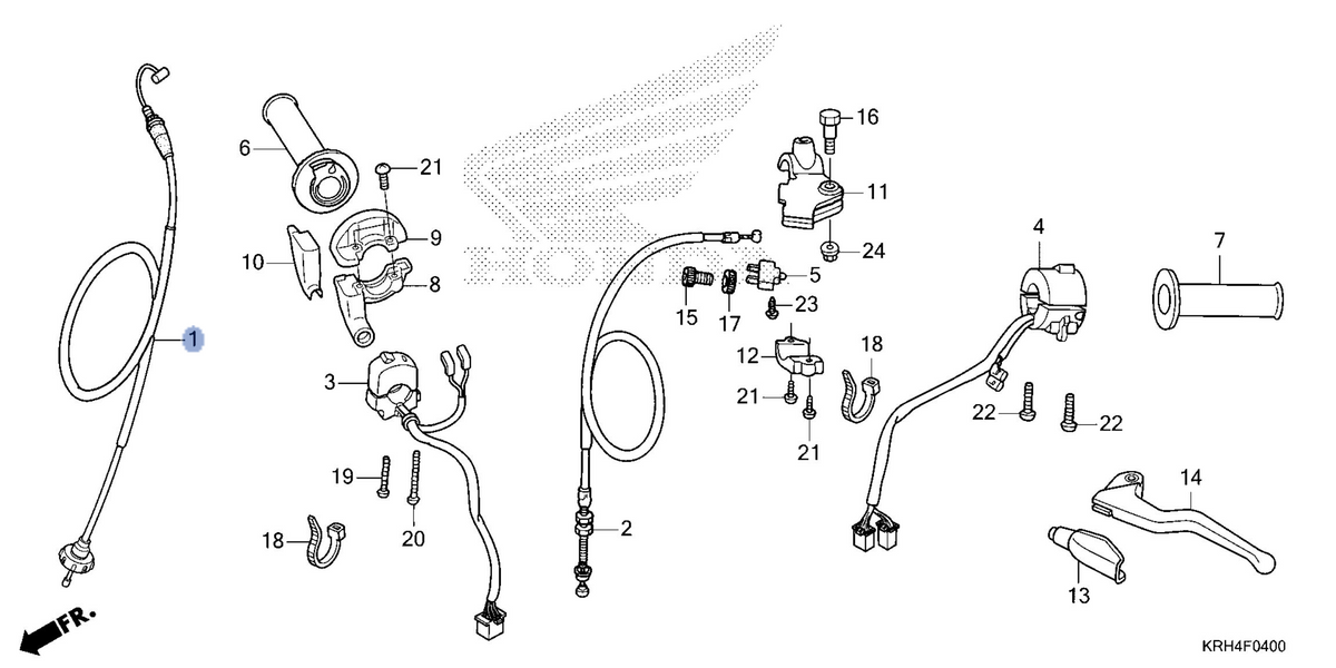 Honda OEM part 06179-KRH-J00