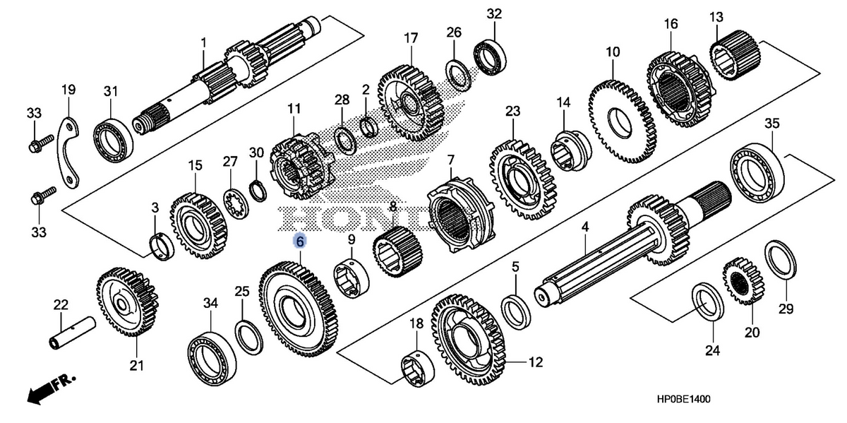 Honda OEM part 06234-HP0-306