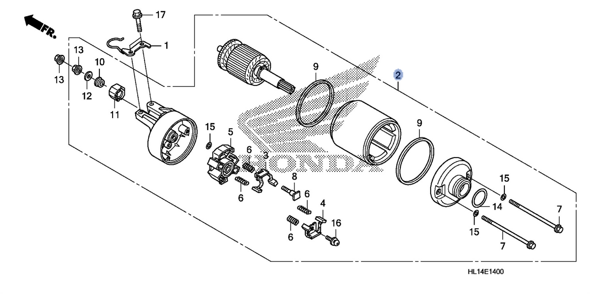 Honda OEM part 06311-HL1-305