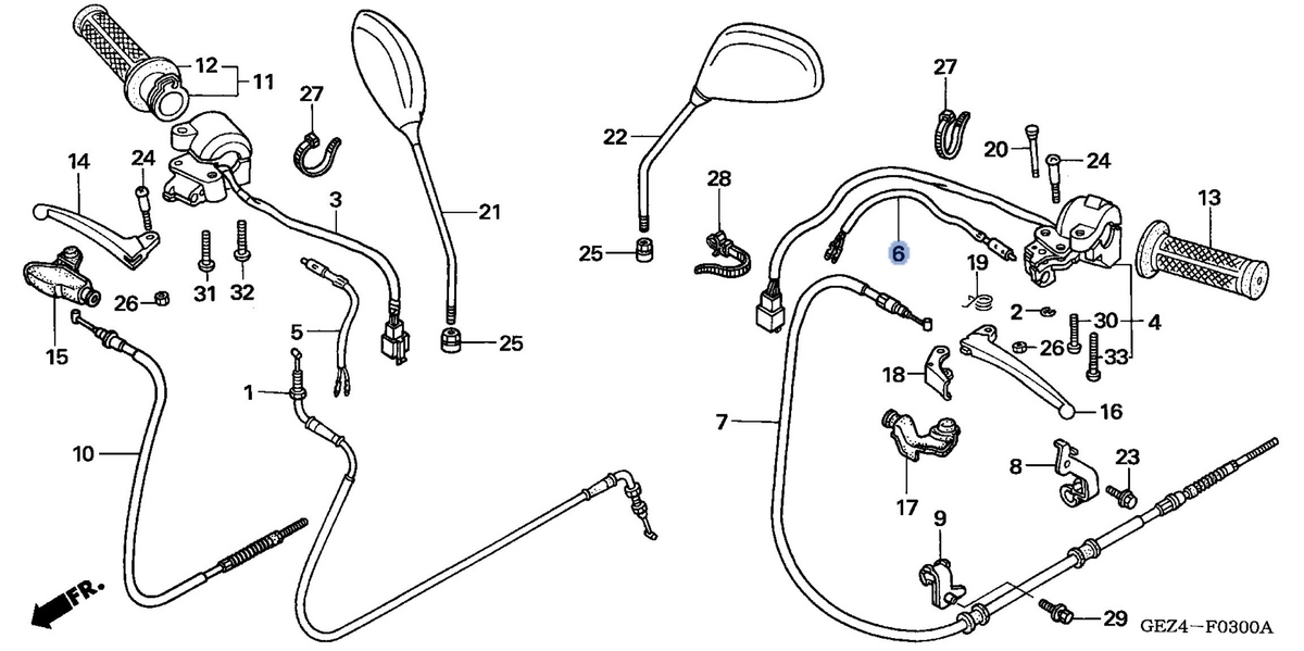 Honda OEM part 06350-GGA-305