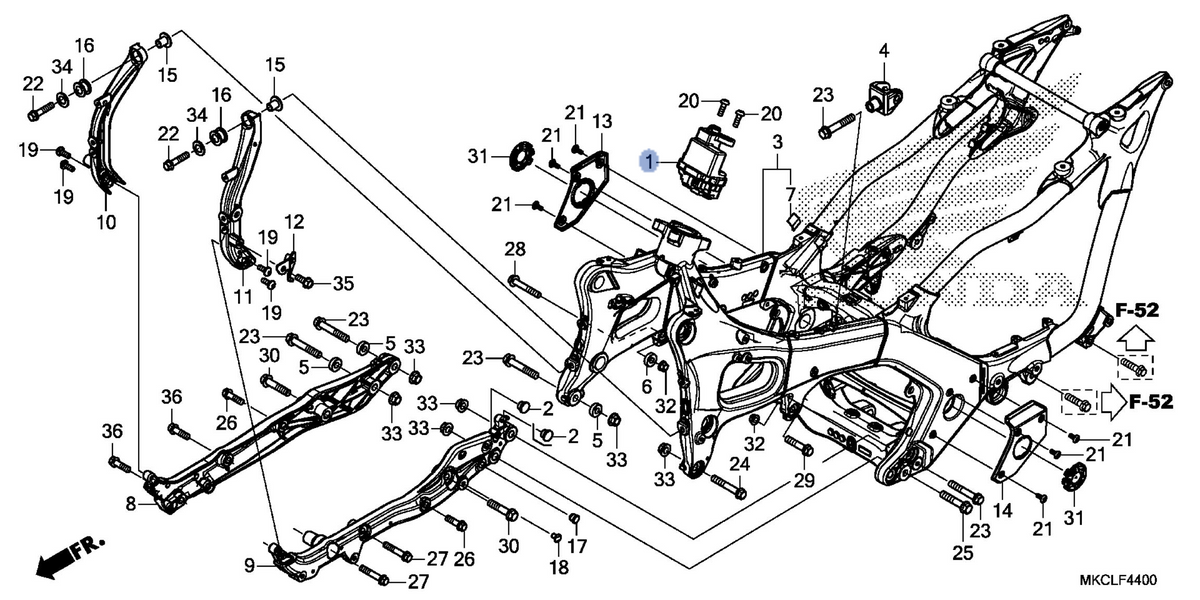Honda OEM part 06351-MKC-A01