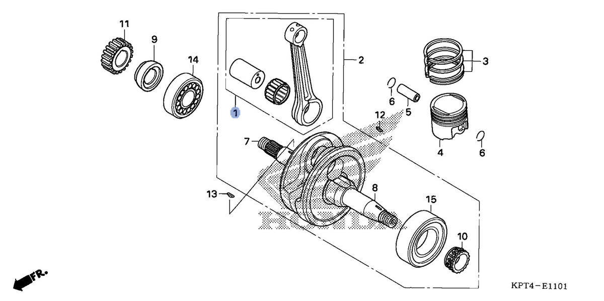 Honda OEM part 06381-KRM-842