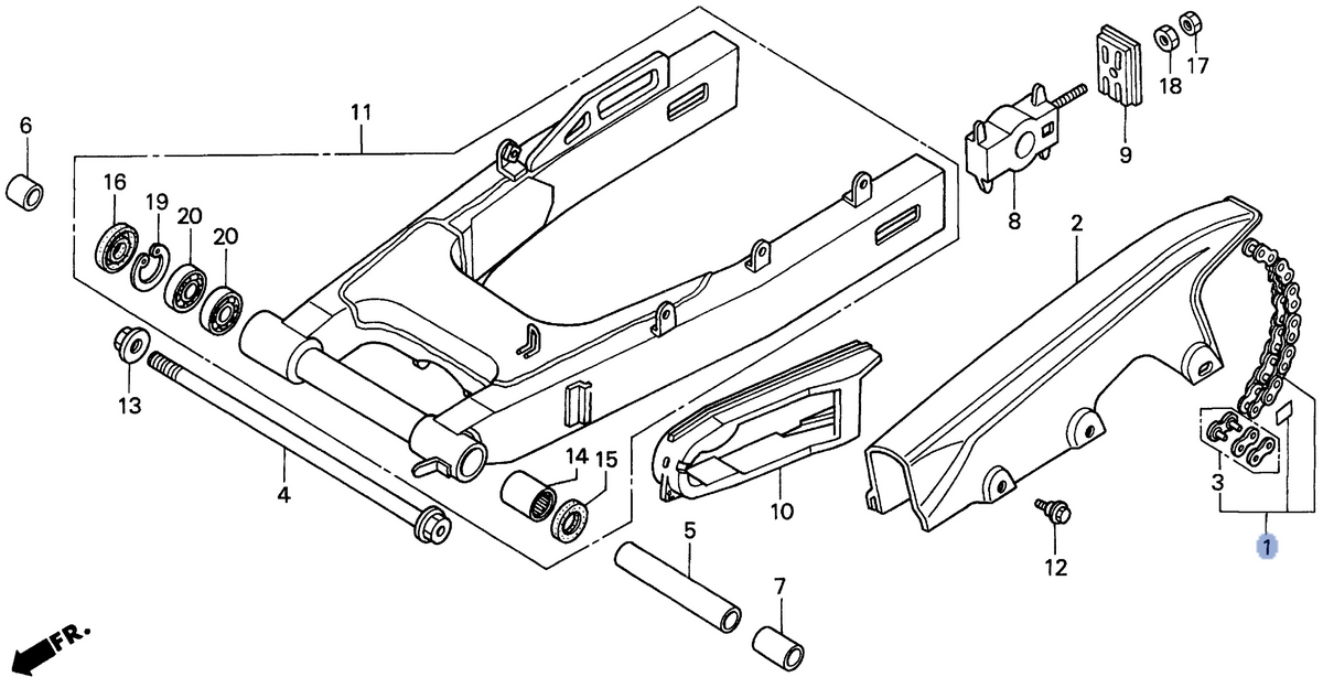 Honda OEM part 06405-MZ2-405