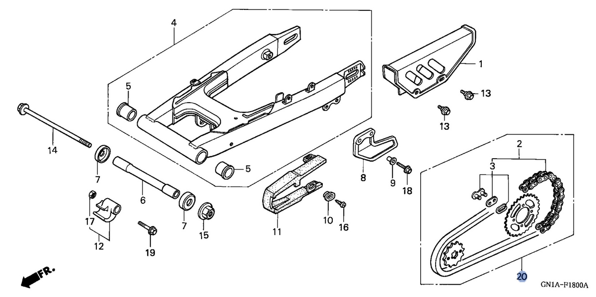 Honda OEM part 06406-GN1-A30