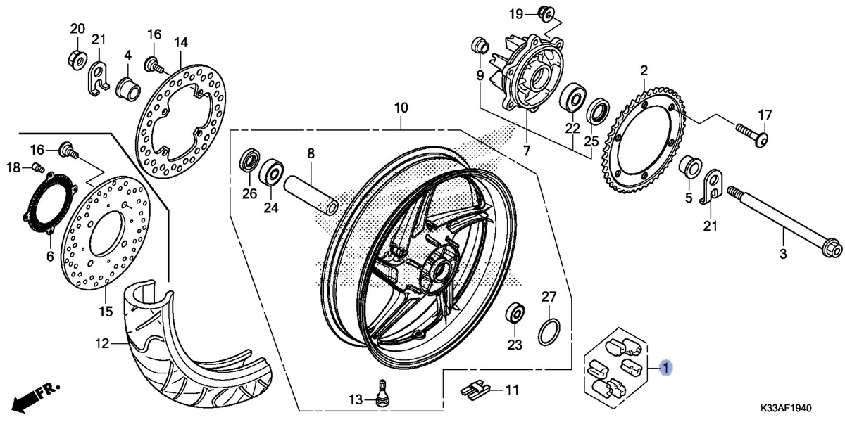 Honda OEM part 06410-KEA-750