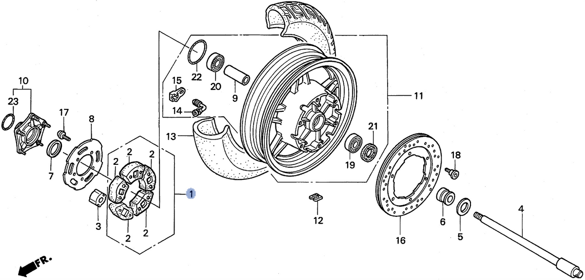 Honda OEM part 06410-MAH-A60
