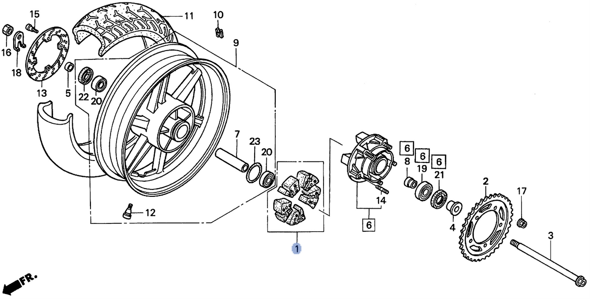 Honda OEM part 06410-MAL-G00