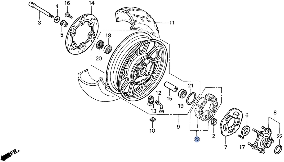 Honda OEM part 06410-MBH-000