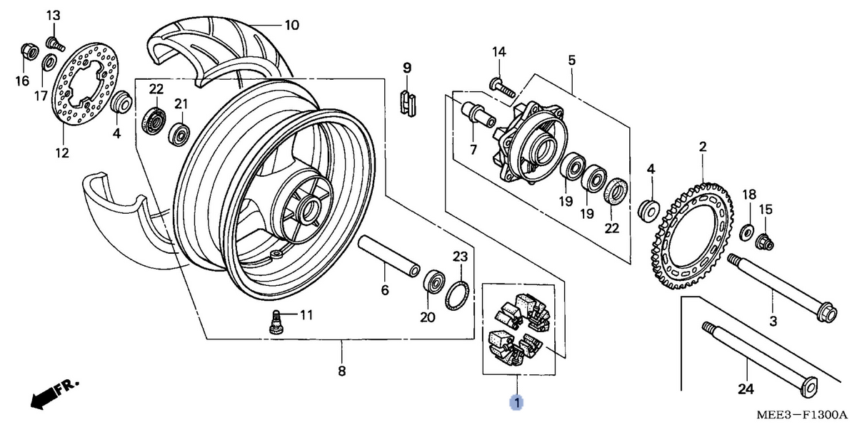 Honda OEM part 06410-MCF-000
