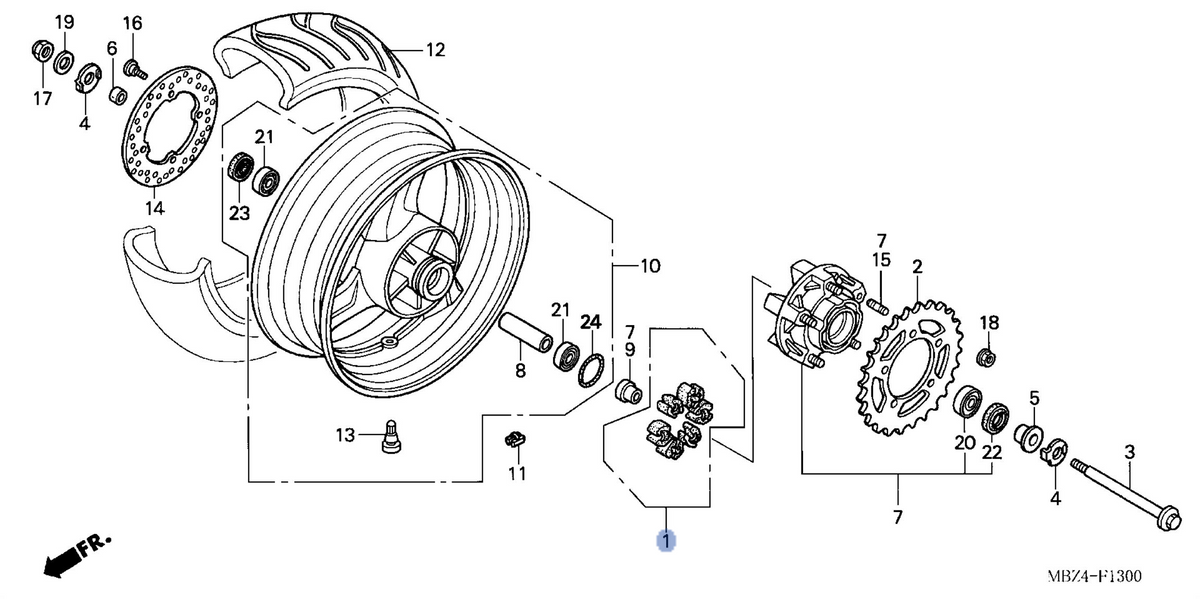 Honda OEM part 06410-MER-D00