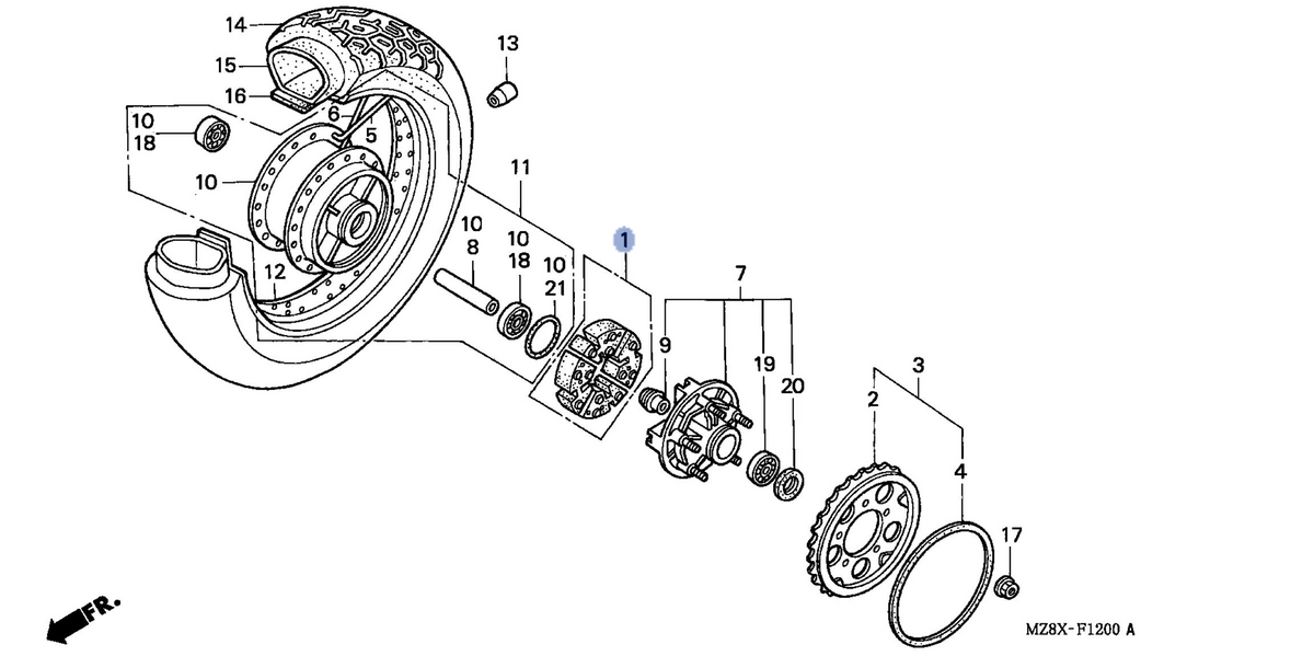 Honda OEM part 06410-MY9-860