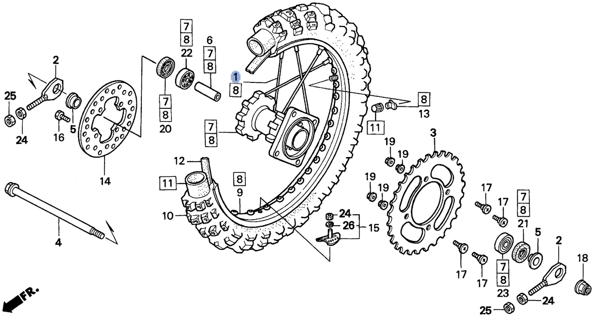 Honda OEM part 06420-GBF-830