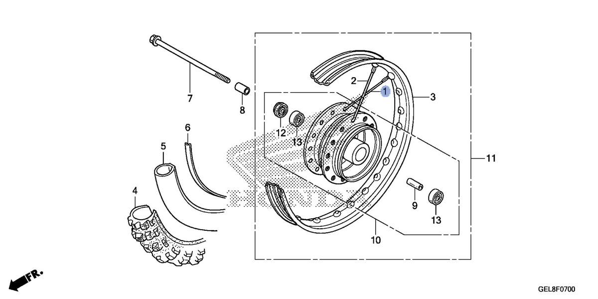 Honda OEM part 06420-GEL-A80
